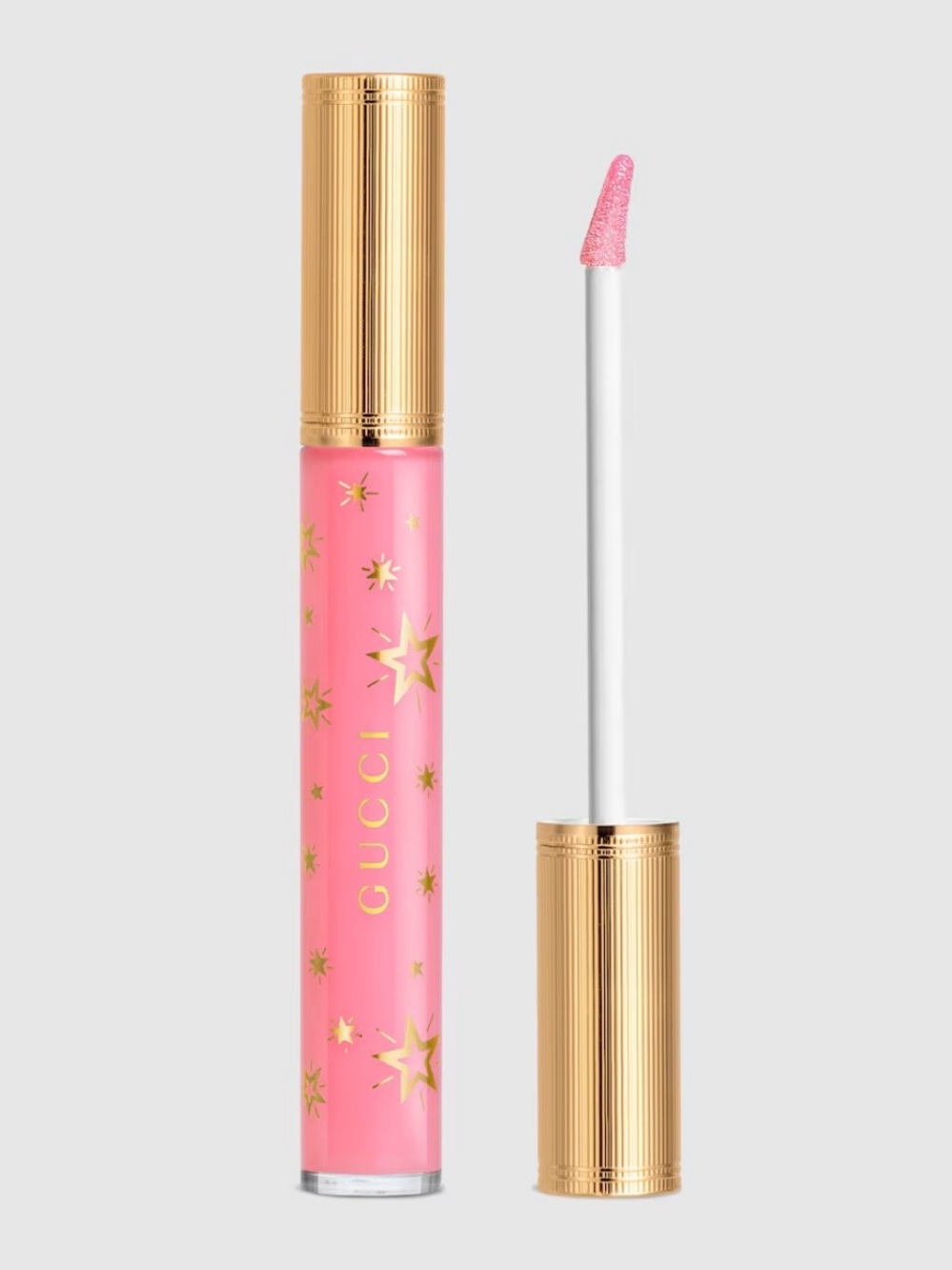 Gucci A Levres Hydrating & Plumping Lip Gloss 219 Bertha Pink